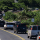 Cars in Honolulu, Hawaii.